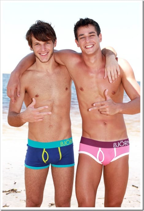 Brazil boys in Bjorn underwear briefs