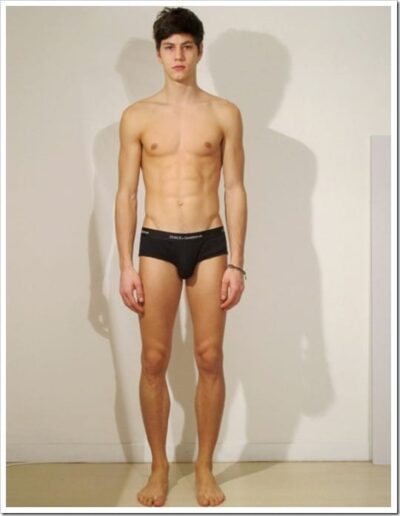 Model Interview in Dolce & Gabbana Briefs