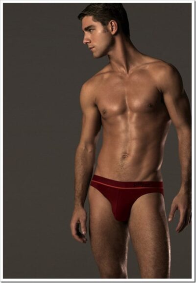 Tanned in Red 2(x)ist Briefs