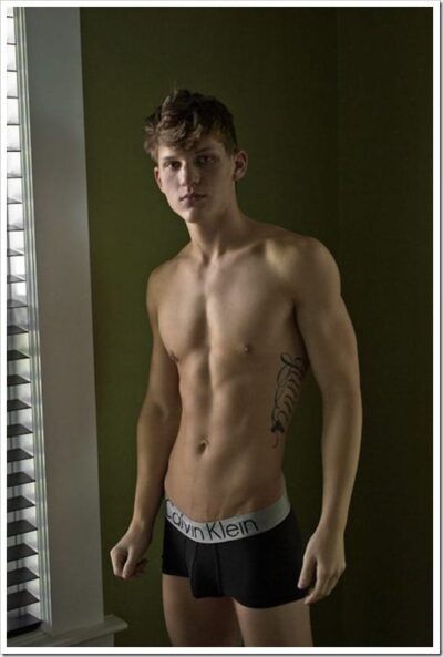 Lean and Toned in Silver Band Calvin Klein Briefs