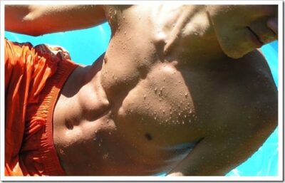 Hot Boy Desktop Wallpaper Series – Wet Swim Boy