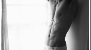 Briefs in Black and White Window Light
