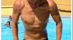 Toned and Smooth Water Polo Boy