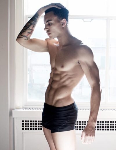 Ripped Muscle Stud in Boxer Briefs