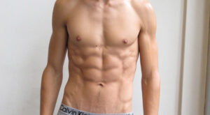 Lean and Fit in Calvin Klein Briefs