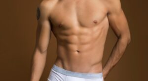 Smooth and Toned in VanHeusen Briefs
