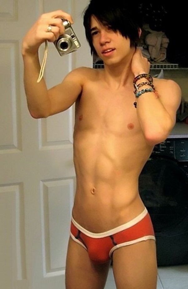 Twink In Lingerie