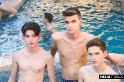 Twink 3-Some with Jace, Riley, & Eli in Wet: Part 3