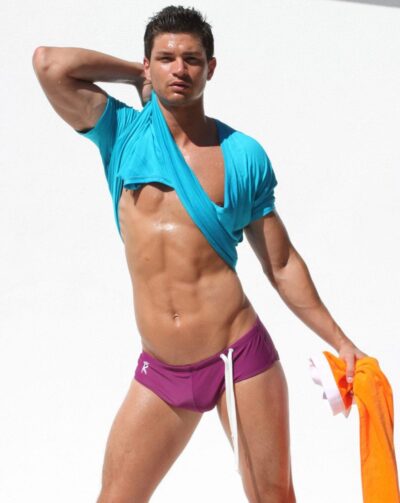 Purple Swim Briefs