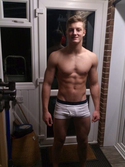 Boy Next Door in Square Cut Briefs