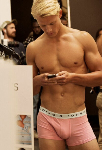 Backstage in Parke & Ronen Boxer Briefs