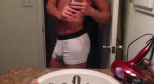 Boxer Briefs Mirror Selfie