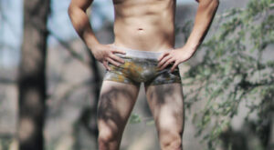 Outdoorsy in Square Cut Briefs