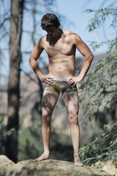 Outdoorsy in Square Cut Briefs