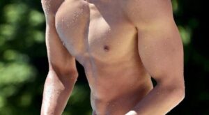 Wet Swimmer Muscle Boy