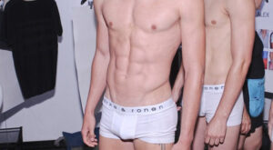 Backstage in Parke & Ronen Boxer Briefs