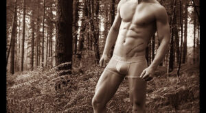 In the Woods in CK Square Cut Briefs