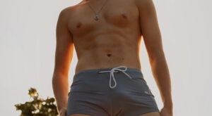 Swim Trunks Bulge