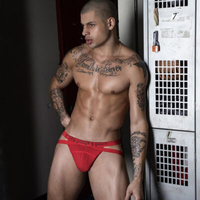 Tattoo Muscle in GRIP Jockstrap