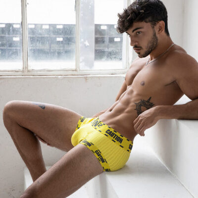 Yellow Caution Briefs