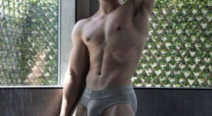Muscle Pits in Tight C-IN2 Briefs