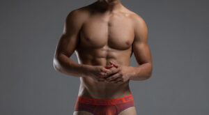 The Serious Pose in C-IN2 Briefs