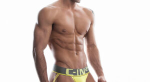 Muscle Jock in Yellow C-IN2 Jockstrap