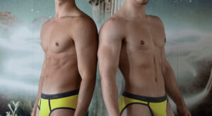 Models in Yellow C-IN2 Briefs