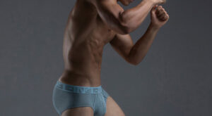 Boxer in C-IN2 Blue Briefs