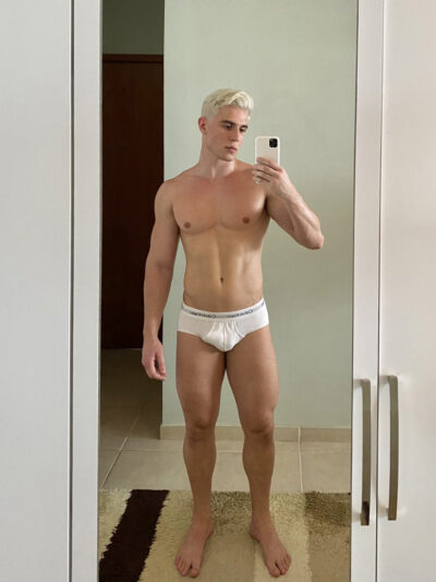 Platinum Blond in Classic Calvins