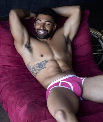 Sexy Smile & Pits in C-IN2 Briefs