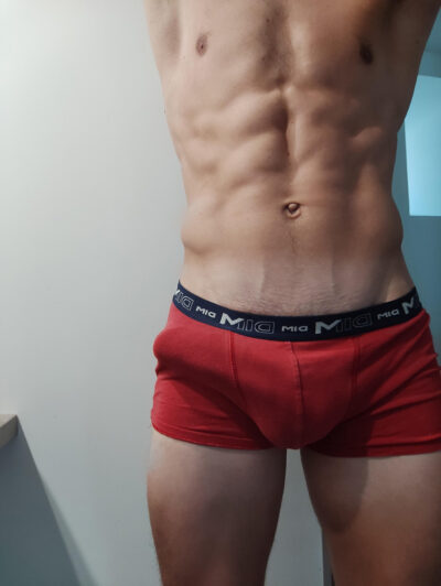 Hard Bulge in Boxer Briefs