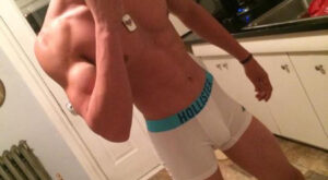 Chiseled in Hollister Boxer Briefs