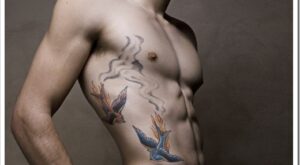 Swallow Tattoo Boy in D&G Briefs