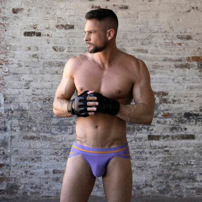 Boxing Practice in a C-IN2 Jockstrap