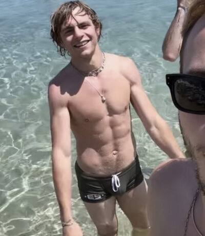 Ross in Square Cut Swim Briefs