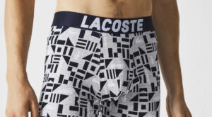 Happy Trail in Lacoste Boxer Briefs