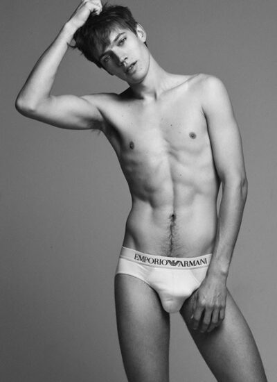 Slim & Bulging in Emporio Armani Briefs