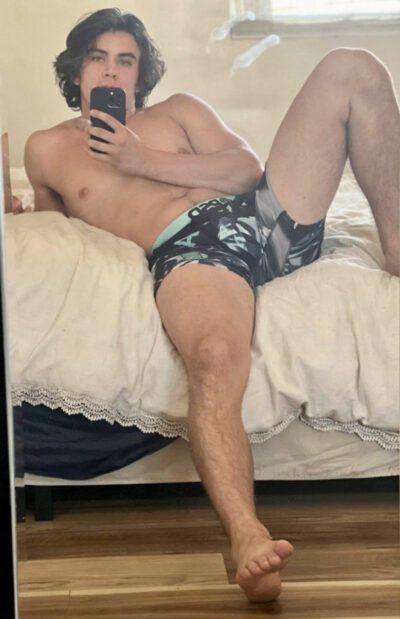 Boxer Briefs Mirror Selfie