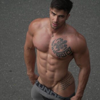 Beefy Muscle in Under Armor