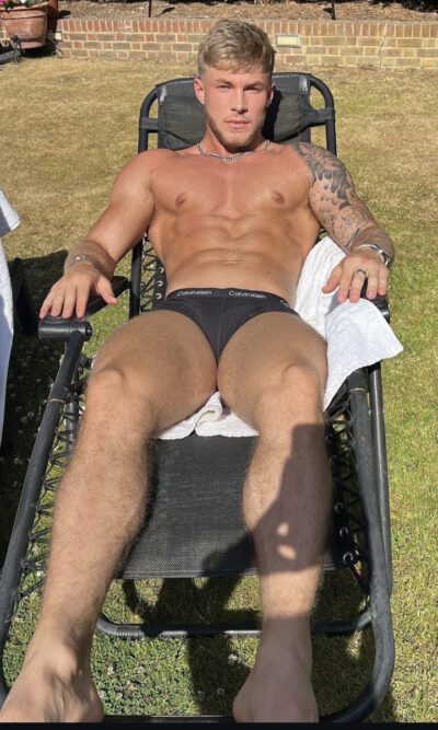 Getting Some Sun in Calvins